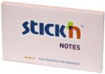 STICK'N Notes autoadeziv 76x127 mm, 100 file, roz pastel, STICK'N (HO-21154)