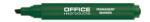 Office Products Marker permanent, varf tesit 1-5mm, verde, OFFICE PRODUCTS (OF-17071311-02)