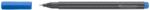 Faber-Castell Liner 0.4 mm, albastru, Grip FABER-CASTELL (FC151651)