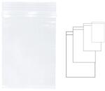 Office Products Pungi cu fermoar, 80 x 120mm, 40 microni, 100 buc/set (OF-15072215-90)