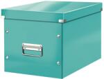 LEITZ Cutie depozitare mare, 320x310x360 mm, carton, turcoaz, LEITZ WOW Click&Store Cub (LZ61080051)