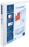 Exacompta Caiet mecanic A4+, 4 inele, 30 mm, cu buzunar, alb, EXACOMPTA (EX51942E)