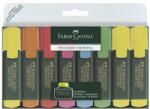 Faber-Castell Textmarker, varf tesit 1-5mm, 8 buc. /set, 1548 FABER-CASTELL (FC254848)