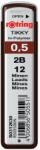 rOtring Mine creion 0, 5mm, 2B, 12 buc/set, ROTRING (RO312630)