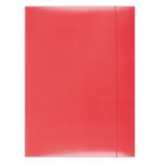 Office Products Mapa carton plastifiat, cu elastic, A4, rosu, OFFICE (OF-21191131-04)