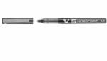 Pilot Roller cu cerneala, 0.5 mm, negru, PILOT V5 HI-TECPOINT (PBXCV5BBG)