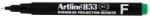 ARTLINE Marker permanent OHP, varf rotund 0.5mm, verde, ARTLINE 853 (EK-853-GR)