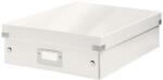 LEITZ Cutie organizare medie, 280x100x370 mm, carton, alb, LEITZ WOW Click&Store (LZ60580001)