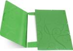 Forpus Mapa documente plastic, cu elastic, verde, FORPUS Barocco (FO21433)