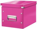 LEITZ Cutie depozitare medie, 260x240x260 mm, roz, LEITZ WOW Click&Store (LZ61090023)