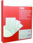 A-Series Etichete autocolante albe, 12/A4, 105x48mm, 100 coli/top, A-SERIES (AY000113)