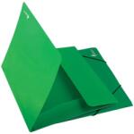 Forpus Mapa de plastic cu elastic, A4, verde, FORPUS (FO21403)