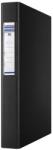DACO Caiet mecanic A4, 2 inele 25mm, negru, DACO (CT420N)
