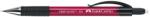 Faber-Castell Creion mecanic, 0.5 mm, cu grip, rosu, FABER-CASTELL Grip 1375 (FC137521) - gooffice