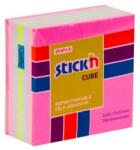 STICK'N Cub notite autoadeziv 51x51 mm, 250 file, roz, STICK'N (HO-21533) - gooffice