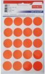 TANEX Etichete autoadezive color, D 25 mm, 100 buc/set, orange, TANEX (TX-OFC-132-OG)