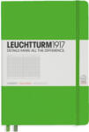 Leuchtturum1917 Caiet cu elastic A5, 125 file, matematica LEUCHTTURM1917 - Vernil (LT357489)