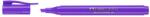 Faber-Castell Textmarker, varf tesit 1-4 mm, mov, FABER-CASTELL 38 (FC157736)