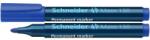 Schneider Marker permanent, varf 3mm, albastru, SCHNEIDER Maxx 130 (S-113003)
