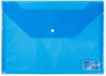 Deli Mapa de plastic cu capsa, A4, albastru, DELI (DLE5505B)