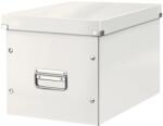LEITZ Cutie depozitare mare, 320x310x360 mm, carton, alb, LEITZ WOW Click&Store Cub (LZ61080001)