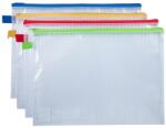 Deli Mapa plastic, cu fermoar, A4, DELI (DLE5596)