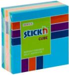 STICK'N Cub notite autoadeziv 51x51 mm, 250 file, albastru, STICK'N (HO-21535) - gooffice