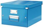 LEITZ Cutie depozitare medie, 369x281x200 mm, carton, albastru, LEITZ Click&Store (LZ60440036)