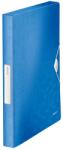 Leitz Mapa de plastic, cu burduf 30mm, albastru, LEITZ WOW Jumbo (LZ46290036)
