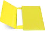 Forpus Mapa documente plastic, cu elastic, A4, galben, FORPUS Barocco (FO21438)