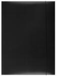 Office Products Mapa carton plastifiat, cu elastic, A4, negru, OFFICE (OF-21191131-05)