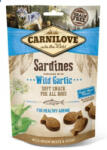 CARNILOVE Dog Semi Moist Snack szardínia medvehagymával 200g - pegazusallatpatika