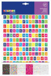 Playbox PlayBox: Betűk nagy kreatív matrica szett 1100 db-os (2471267)