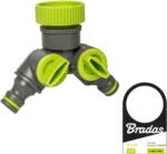 Bradas elzárható csapcsatlakozó 2 utas 3/4" / 1 (LE-2222)