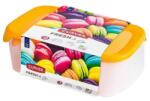 Keter Ételtartó doboz szett CURVER Fresh&Go tégla műanyag 3 db-os 2L+1L+0, 5L sárga (08026-007-00)