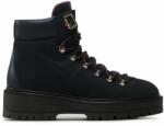 Tommy Hilfiger Trappers Nubuck Outdoor Flat Boot FW0FW06724 Bleumarin