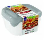 Keter Ételtartó doboz szett CURVER Fresh&Go szögletes műanyag 3 db-os 3x0, 8L szürke (08559-999-00)
