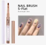  NiiZA műkörmös ecset #06 zselé kerek 6, 5mm