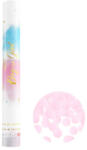 PartyPal Konfetti ágyú, 20cm-es, rózsaszín kerek konfettit kilövő (LUFI984042)