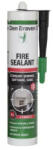 DenBraven Silicon Fire Den Braven, 280 ml, füstcsövek, tűzhelyek ragasztására (K100_1)