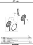 Shimano Tourney TY501 hajtómű (EFCTY501C244CLB)