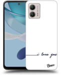 Picasee Husă transparentă din silicon pentru Motorola Moto G53 5G - I love you