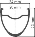 DT Swiss R 470 Road Disc 28/24H felni (RDR047DPN24S011543)
