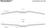 Ritchey Comp Trail Rizer 800*31.8*10 mm kormány (30435317029)