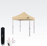 BRIMO Összecsukható alumínium értékesítési pavilon falak nélkül | BRIMO Exclusive Alu 2x2m - falak nélkül - Bézs