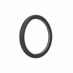Alemarauto Husa volan imitatie piele neagra cu gaurele marime M (ALM 131123-7)