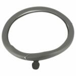 Alemarauto Husa volan imitatie piele gri marime M (ALM 160721-11)