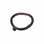 Alemarauto Husa volan piele neagra cu gaurele marime M (ALM 160721-12)