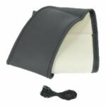 Alemarauto Husa volan imitatie piele cu ac si ata latime 11.5cm marime XXL (ALM 130217-2)