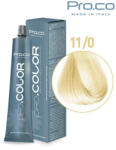 Pro.co Vopsea de par profesionala PRO. COLOR 100 ml - Pro. Co - 11/0 BLOND SUPER DESCHIS